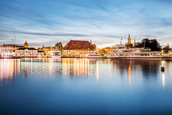 Der Hafen von Konstanz. Foto: Marketing und Tourismus Konstanz GmbH/Dagmar Schwelle