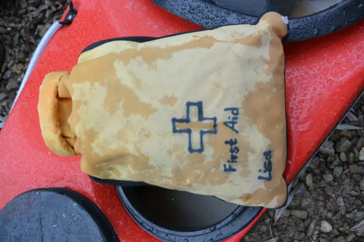 Seekayak packen - Sicherheit